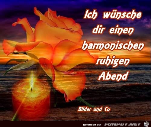 harmonischer Abend harmonischer Abend