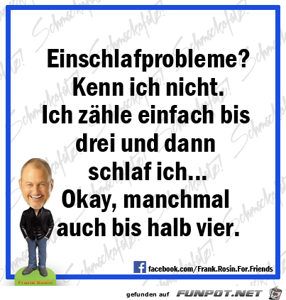 Einschlafprobleme