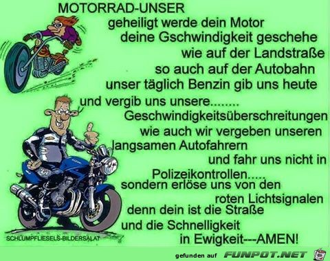 Motorrad-Unser