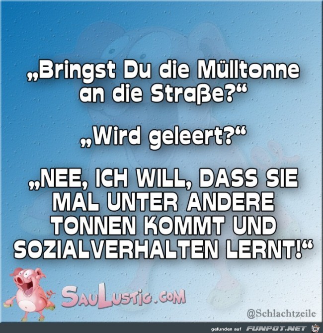 Mülltonne-raus Mülltonne-raus