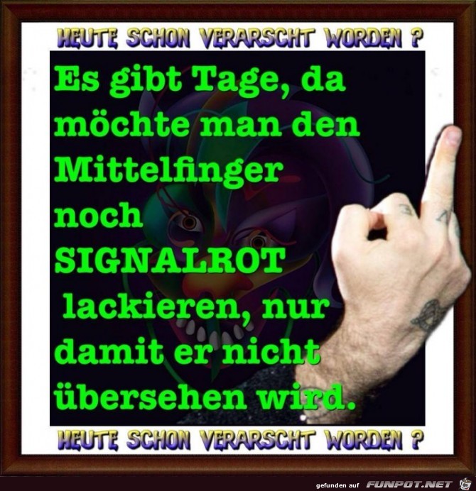 Mittelfinger