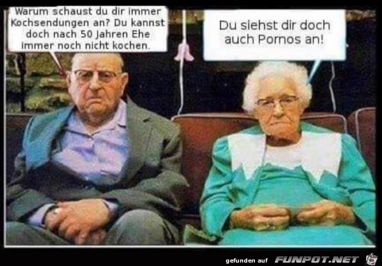 Kochsendungen oder Pornos Kochsendungen oder Pornos