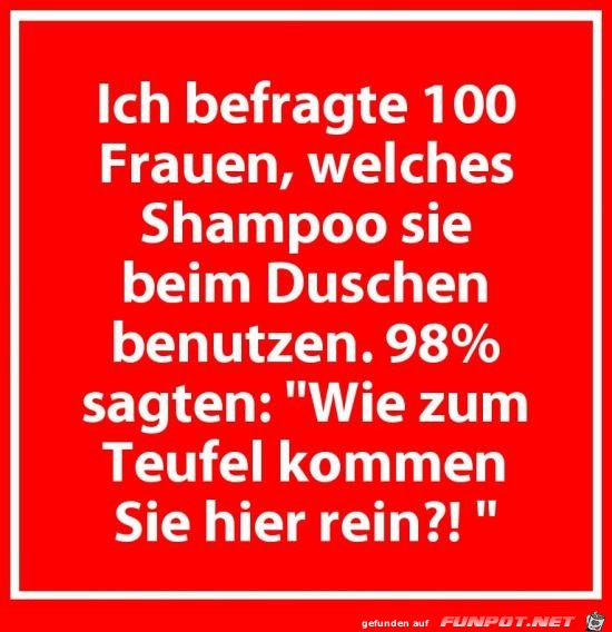 100 Frauen gefragt