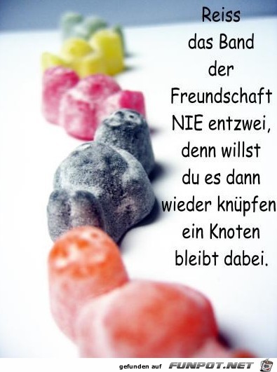 das Band der Freundschaft