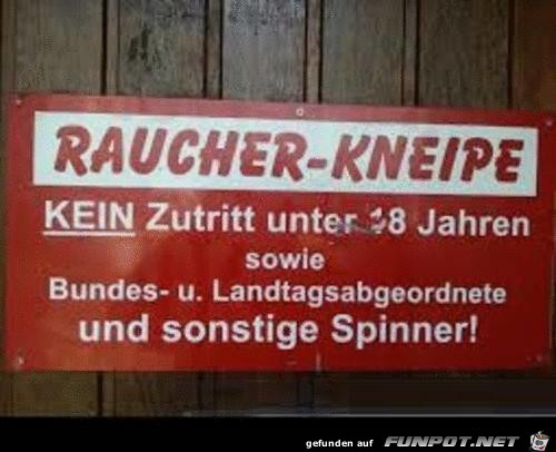 Raucher-Kneipe Raucher-Kneipe