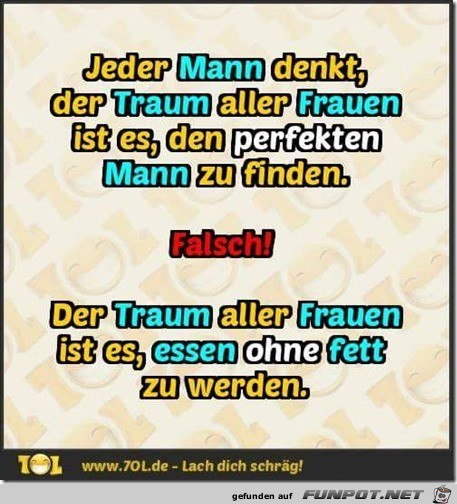 jeder Mann denkt