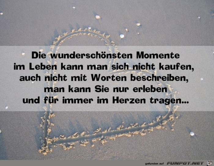 Wunderschoene Momente