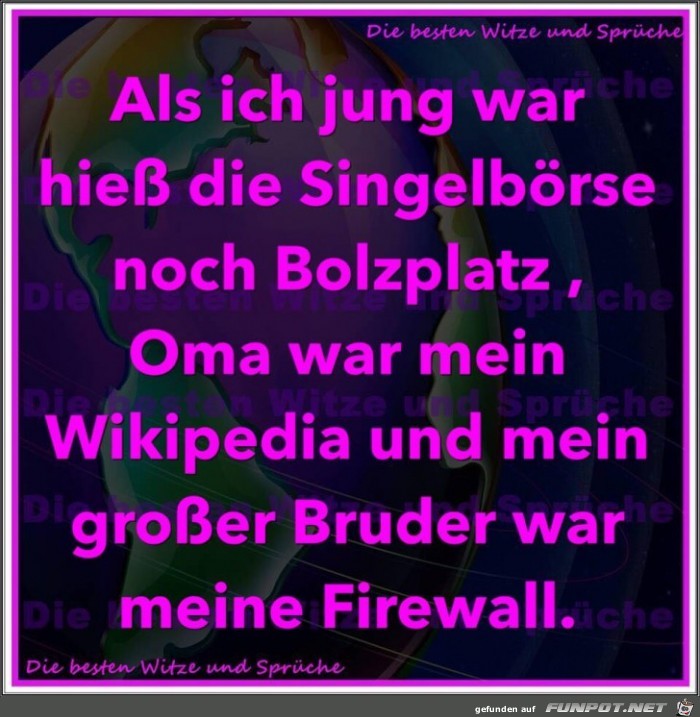 Als ich jung war Als ich jung war