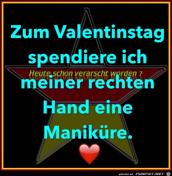 Zum Valentinstag