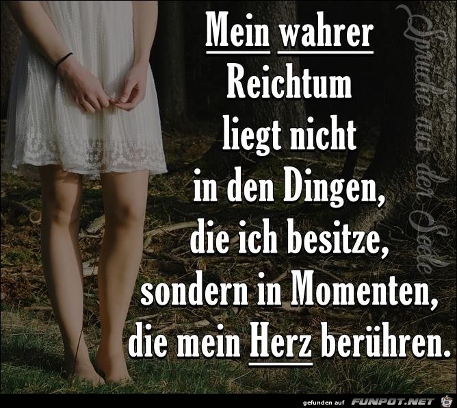 Mein wahrer Reichtum Mein wahrer Reichtum