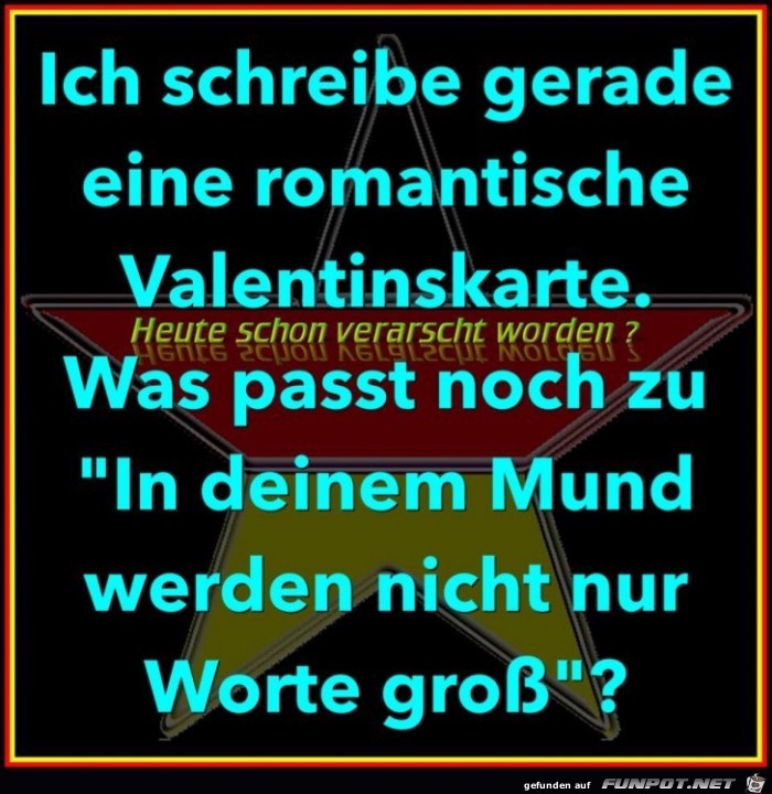 Romantische Valentinskarte Romantische Valentinskarte