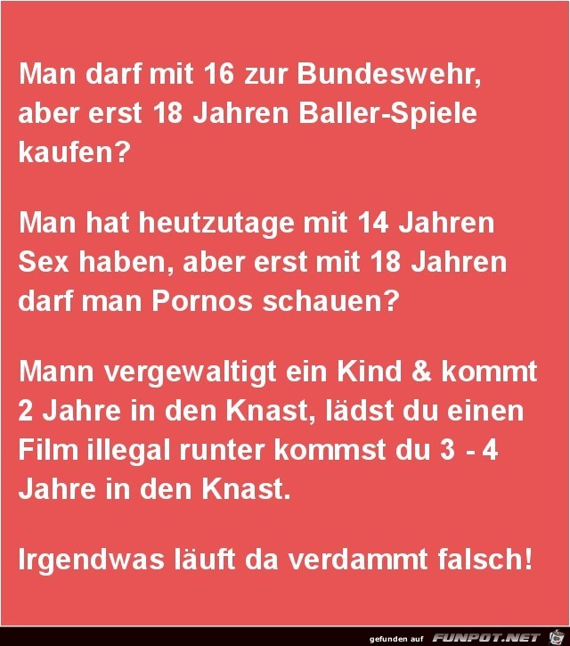 mit 16 zur Bundeswehr mit 16 zur Bundeswehr