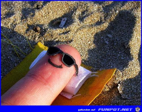 at the beach at the beach