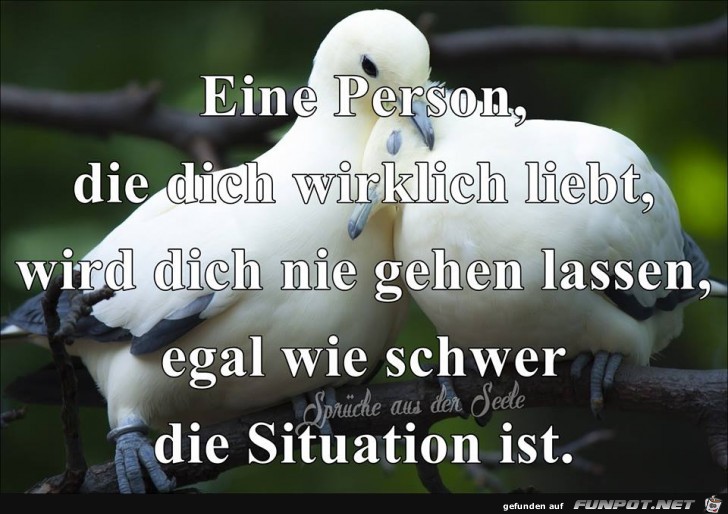 Eine Person