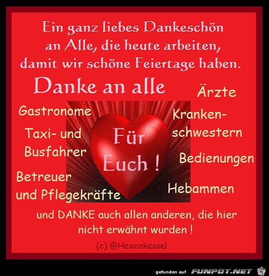 Ein ganz liebes Dankeschoen Ein ganz liebes Dankeschoen
