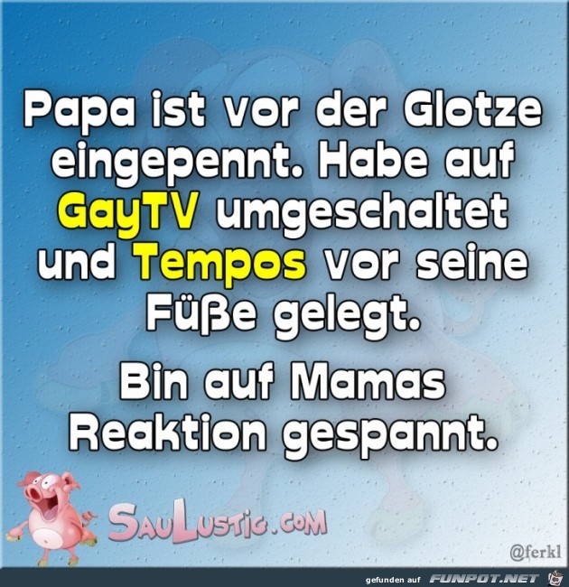 Papa-ist-eingeschlafen