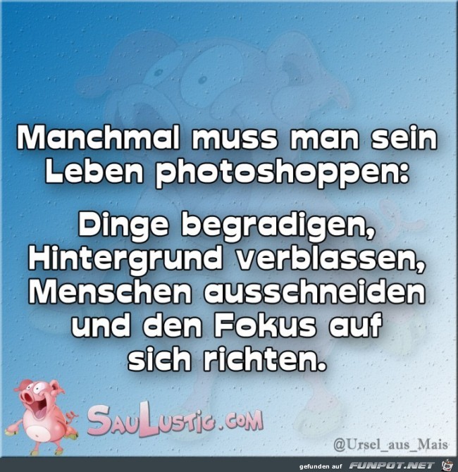 Photoshoppen