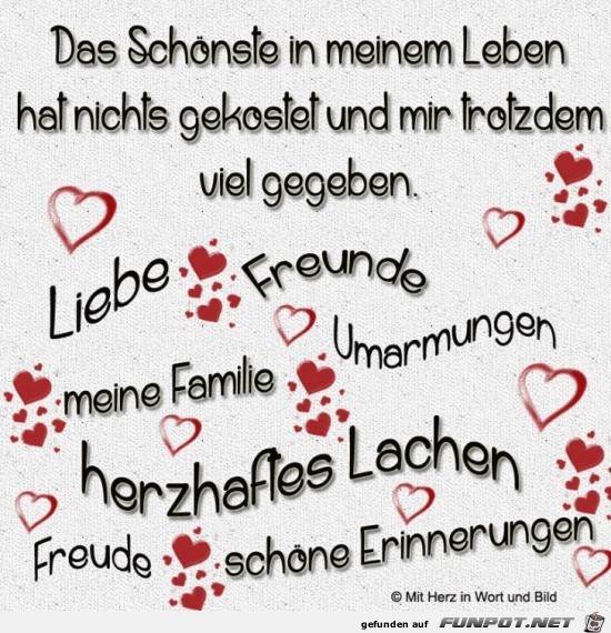 Das schoenste im meinem Leben Das schoenste im meinem Leben