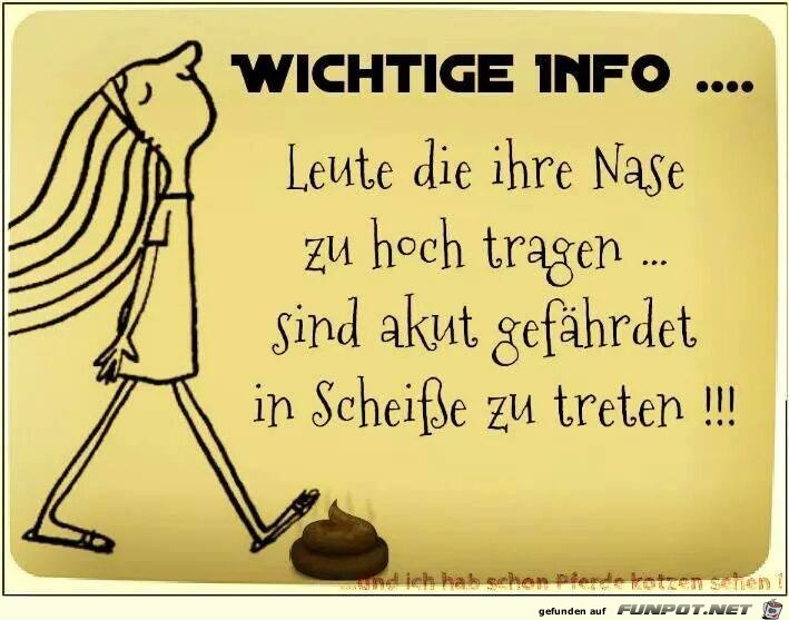 Wichtige Info