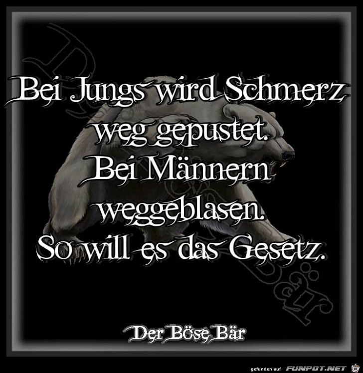 So will es das Gesetz