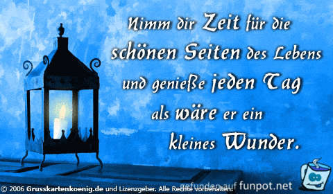 nimm dir Zeit nimm dir Zeit