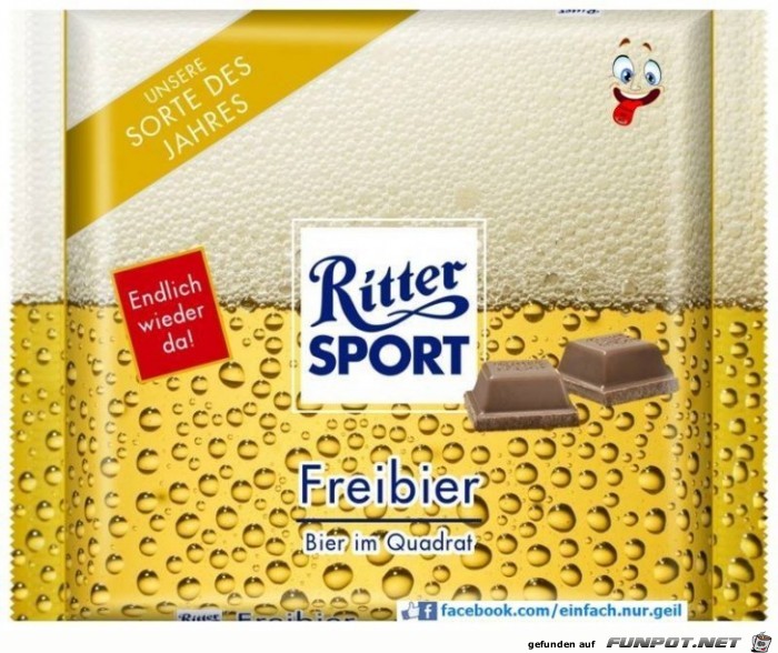 Ritter-Sport - Freibier Ritter-Sport - Freibier