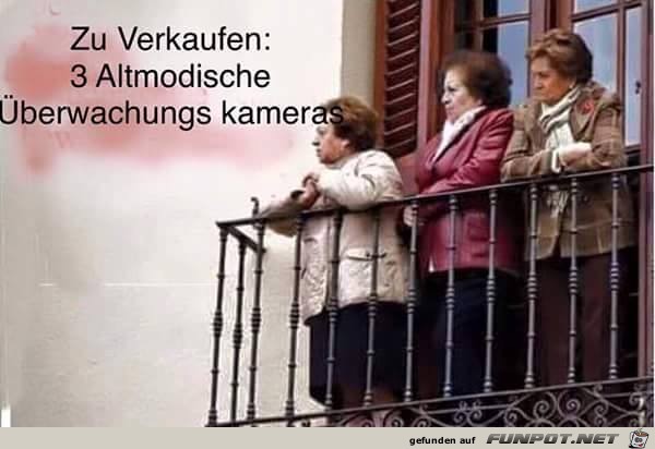 Altmodische Überwachungskameras Altmodische Überwachungskameras