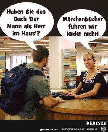 der Mann-- Herr im Haus