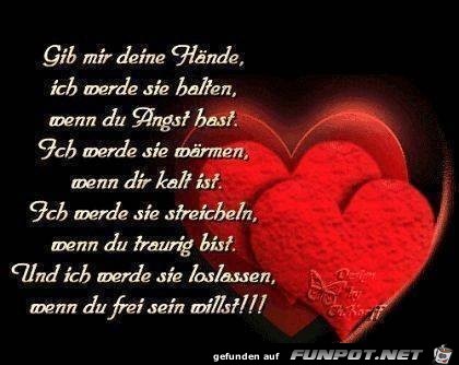 gib mir deine Haende gib mir deine Haende