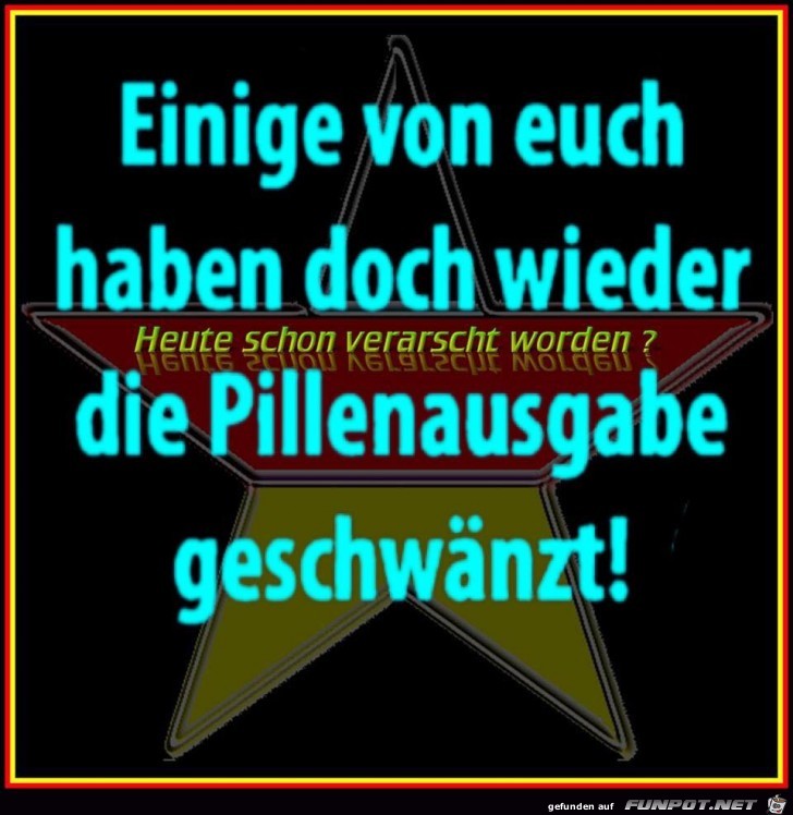 Pillenausgabe