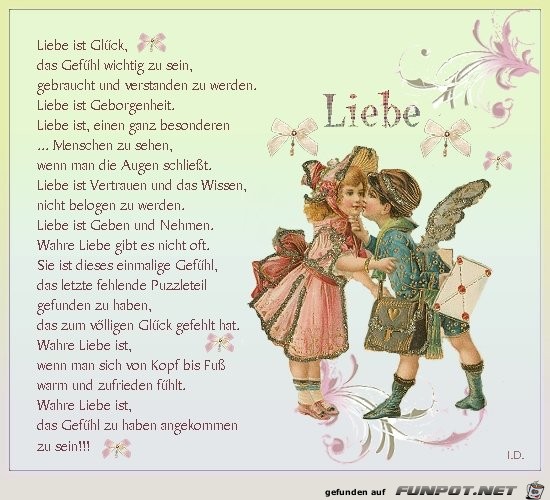 Liebe ist Glueck