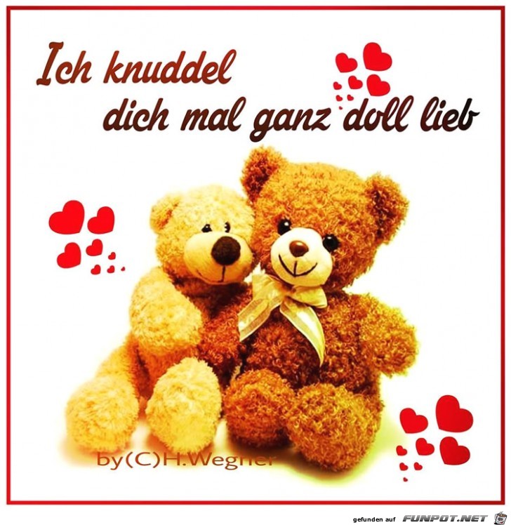 ich knuddel dich mal ich knuddel dich mal