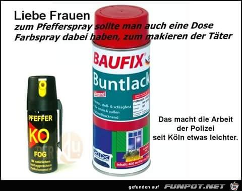 Pfefferspray Pfefferspray