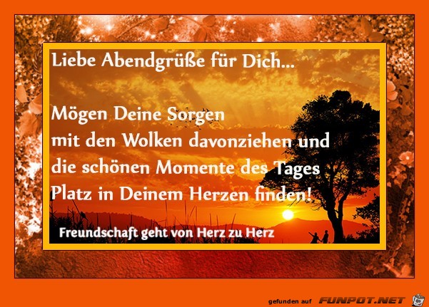 Liebe Abendgruesse