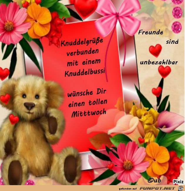 Knuddelgrüße - Mittwoch Knuddelgrüße - Mittwoch
