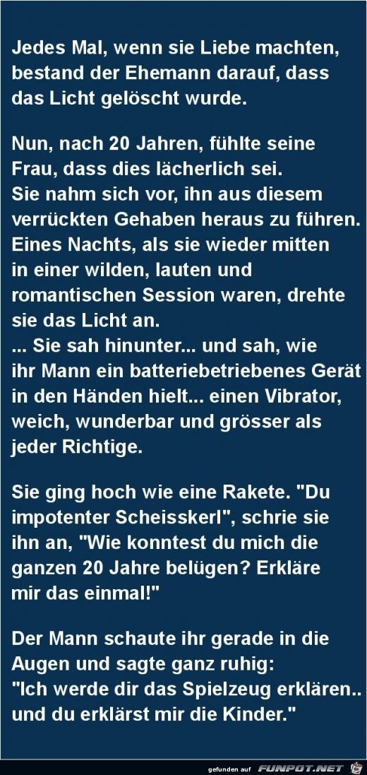 jedes Mal wenn sie Liebe machten jedes Mal wenn sie Liebe machten