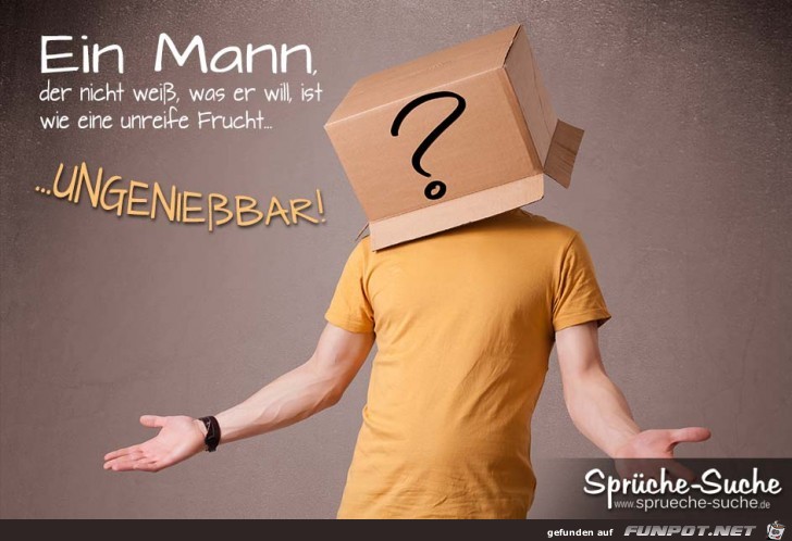 ein Mann