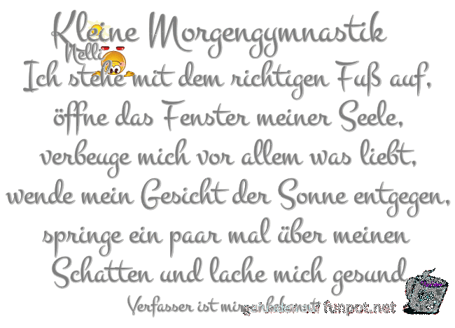 kleine Morgengymnastik kleine Morgengymnastik