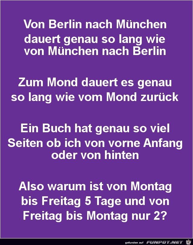 von Berlin nach Muenchen