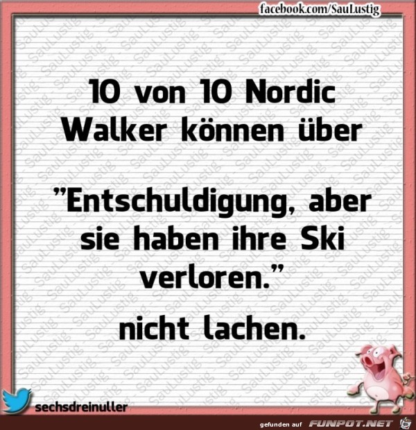 10 von 10 Nordic Walker 10 von 10 Nordic Walker