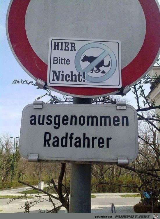 Hier bitte nicht