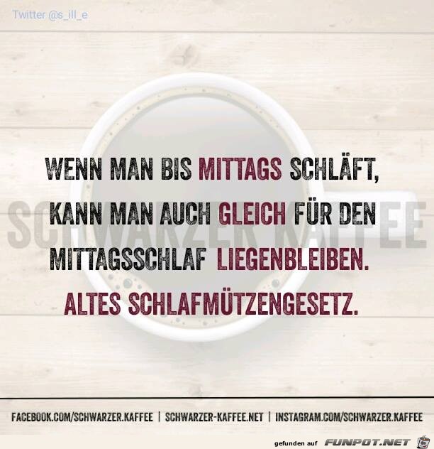 Schlafenmützengesetz Schlafenmützengesetz