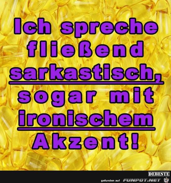 sarkastisch sarkastisch