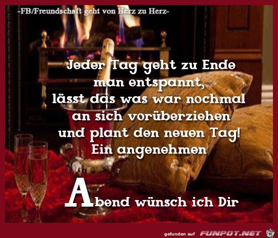 Jeder Tag geht zu Ende Jeder Tag geht zu Ende