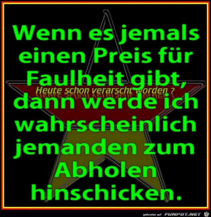 Faulheit Faulheit