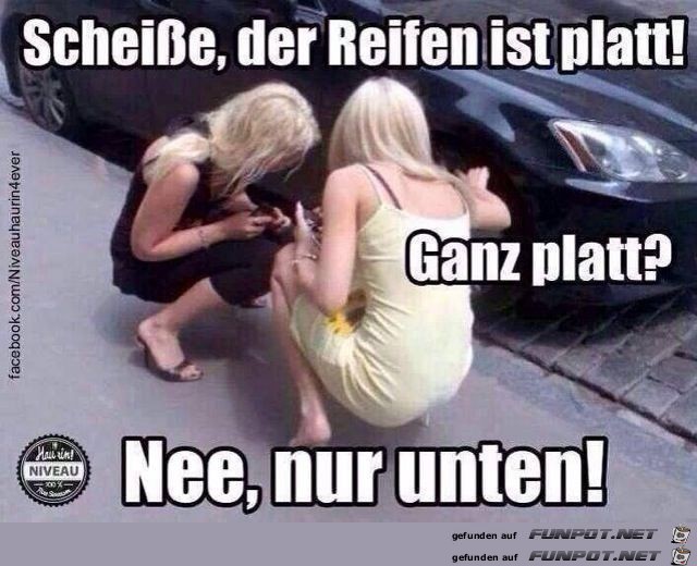 Reifen ist platt