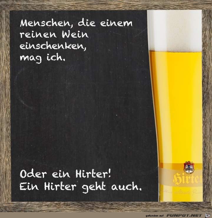 Reinen Wein Reinen Wein
