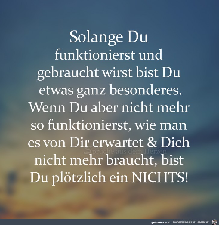 Solange es gut geht Solange es gut geht