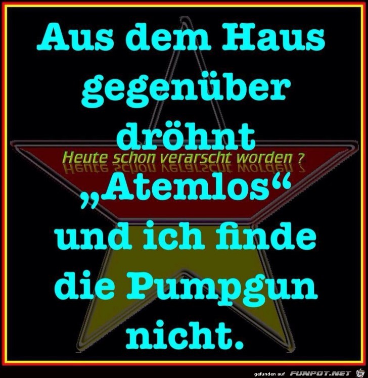 Da hilft nur noch eine Waffe Da hilft nur noch eine Waffe