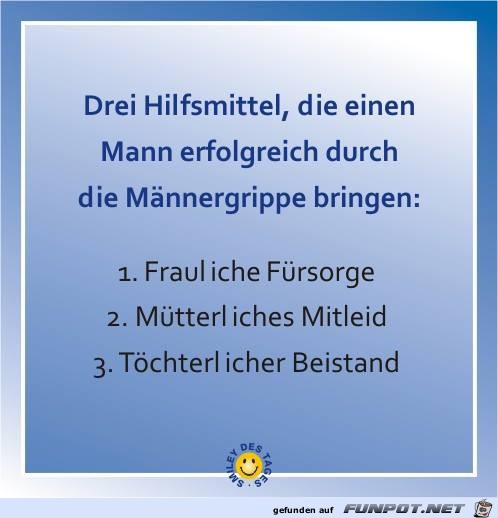 Drei Hilfsmittel